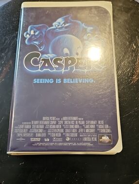Casper VHS Movie Cassette Tape - Used